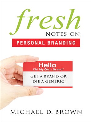 cover image of Fresh Notes On Personal Branding